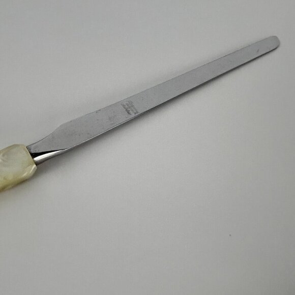 Fleetwood Pearl Handle Stainless Carving Knives Set of 2 Town & Country 13" NOTE - Picture 10 of 13